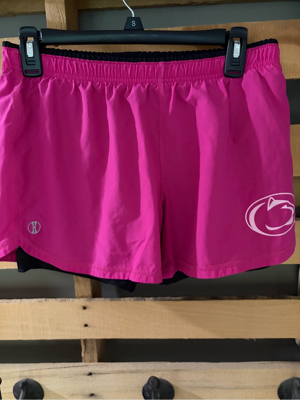 Holloway Dry-Excel Penn State Nittany Lions Running Shorts Women's Medium Pink